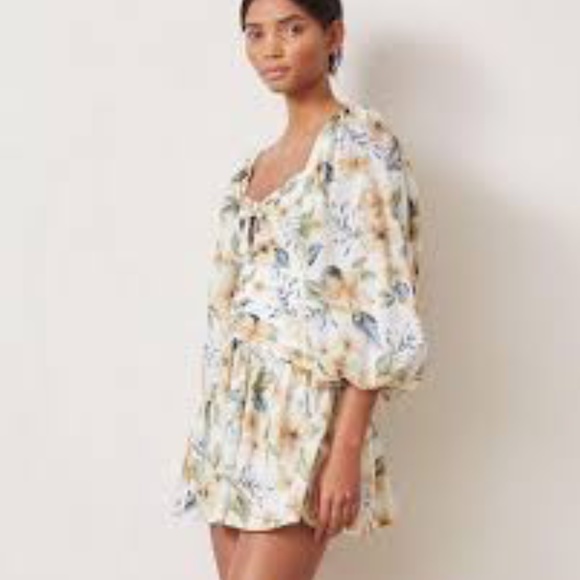 Bec & Bridge FLEURETTE MINI DRESS Size 8 - Picture 2 of 6